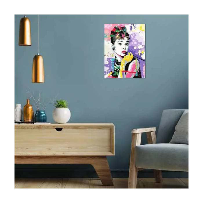 Ravensburger Creart Malen nach Zahlen – Audrey Hepburn