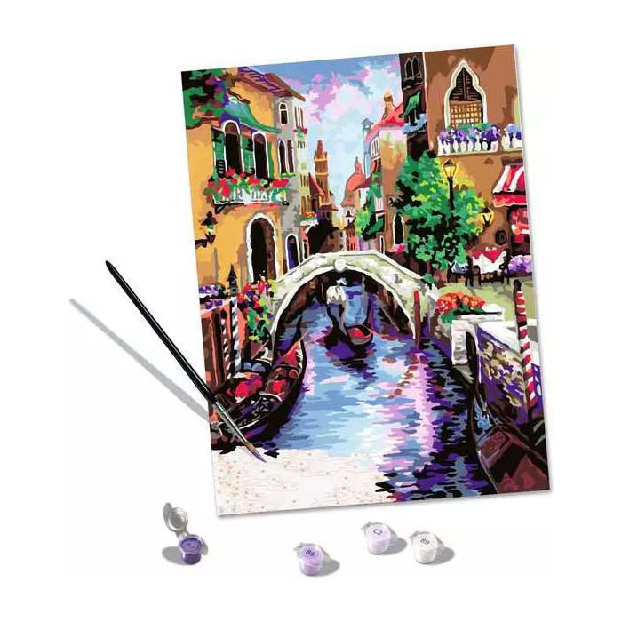 Ravensburger Creart Malen nach Zahlen – wunderschönes Venedig