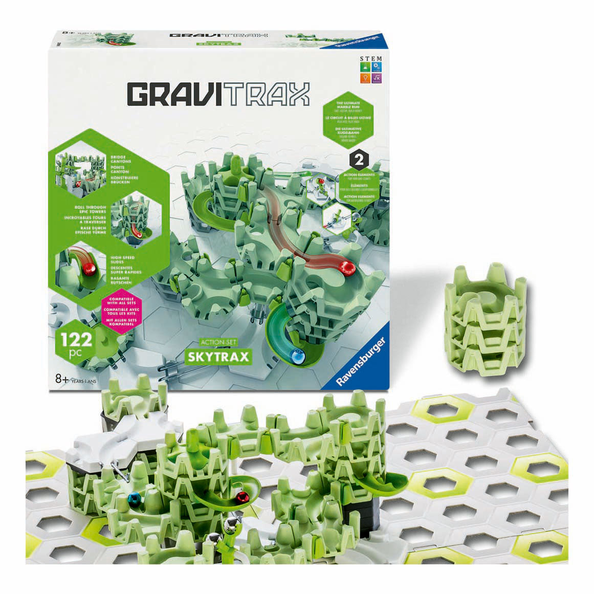 Ravensburger Gravitrax Basis-Aktionsset Skytrax m