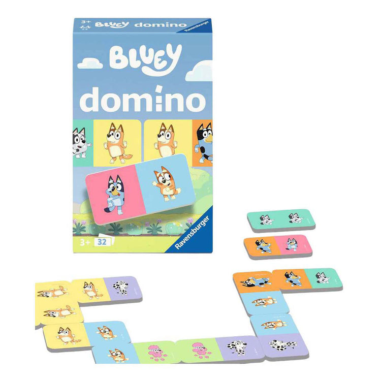 Ravensburger Spiel Bluey Domino Pocket | 2 Stk