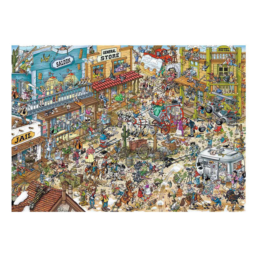 Ravensburger Puzzle Filmset Western - 1000 Teile.
