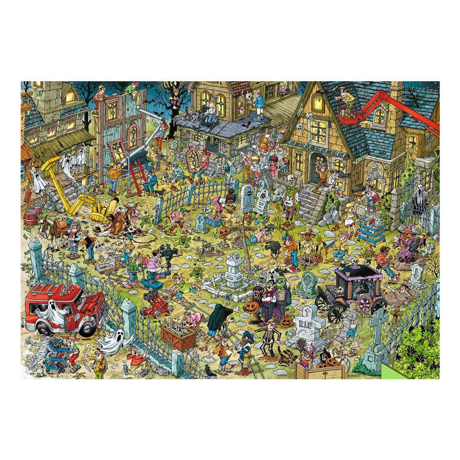 Ravensburger Puzzle Filmset Geisterstadt - 1000 Teile.