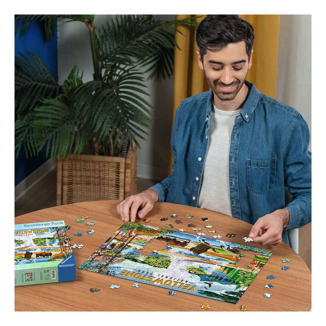 Ravensburger Puzzle Yellowstone Nationalpark - 500 Teile.
