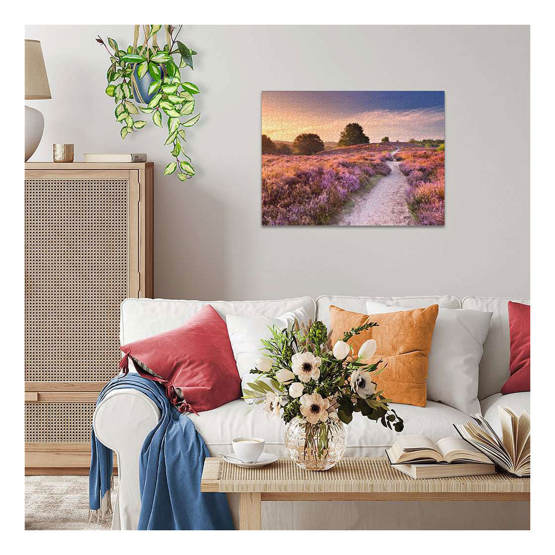 Ravensburger Puzzle rosa Weg – 1000 Teile.