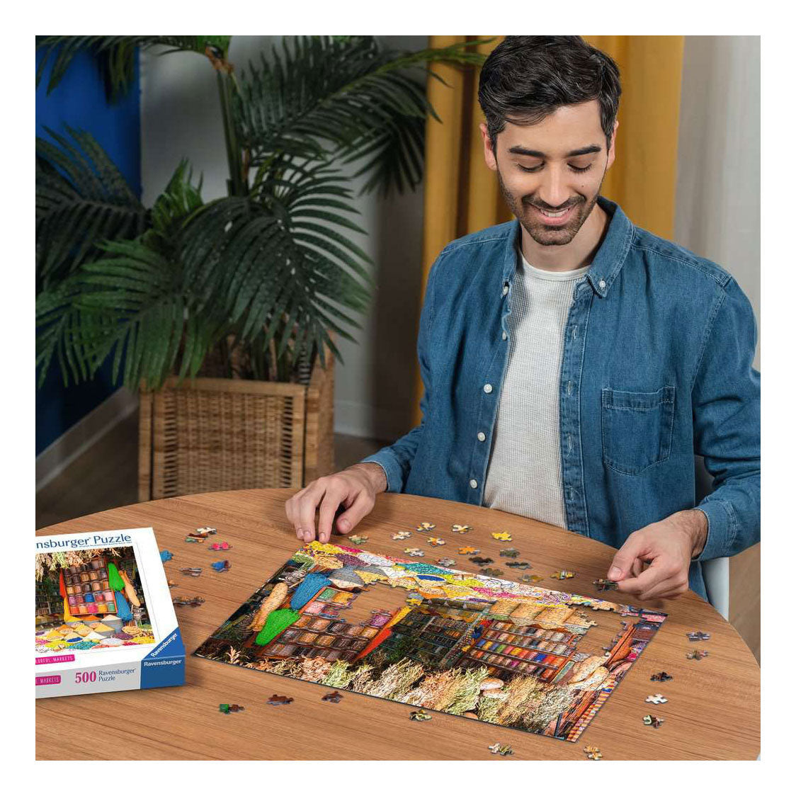 Ravensburger Puzzle Bunte Märkte Nr. 4 - 500 Teile.