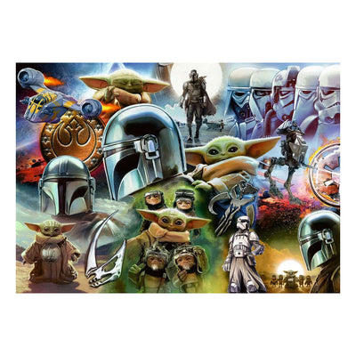 Ravensburger Puzzle Der Mandalorianer und Grogu – 1000 Teile.