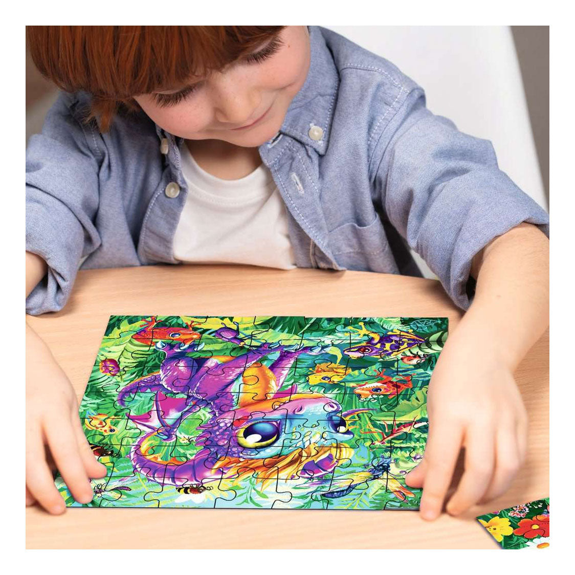 Ravensburger Puzzle Baby-Gartendrachen – 3x49 Teile.