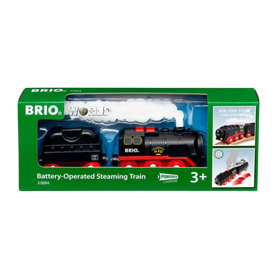 Batteriebetriebener Brio-Dampfzug – mit realistischen Dampfeffekten – 33884