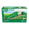 Brio Weltbogenbrücke – klassisches Zugzubehör – 3-teiliges Set