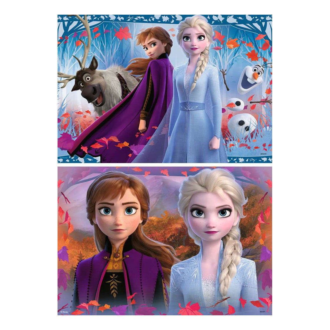 Ravensburger Puzzle Frozen II 2x12tlg