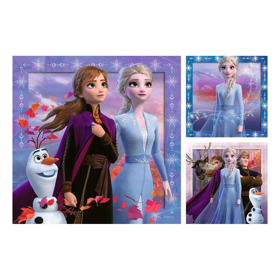 Ravensburger Puzzles Disney Frozen 2 – 3 x 49 Teile – Kinderpuzzle