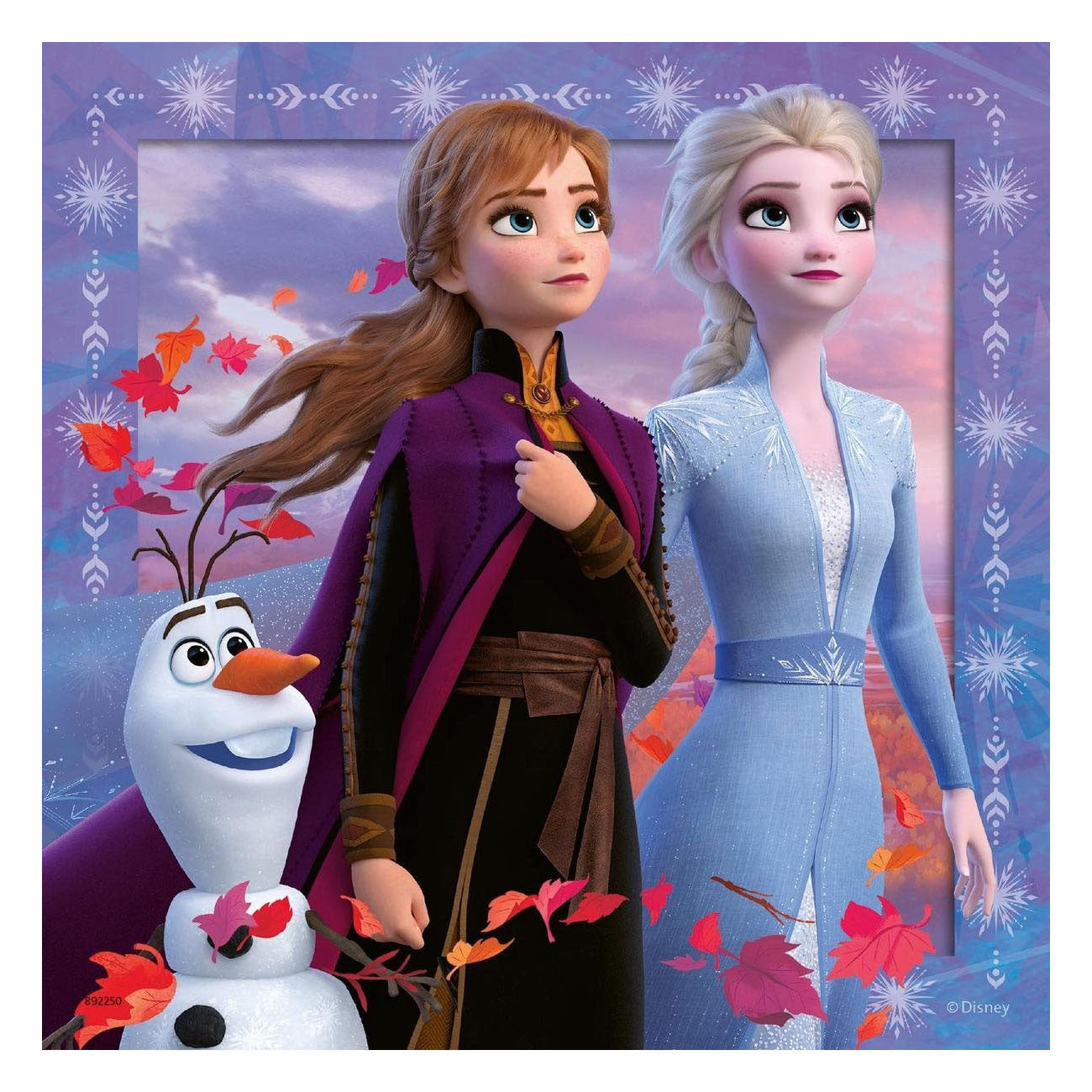 Ravensburger Puzzles Disney Frozen 2 – 3 x 49 Teile – Kinderpuzzle