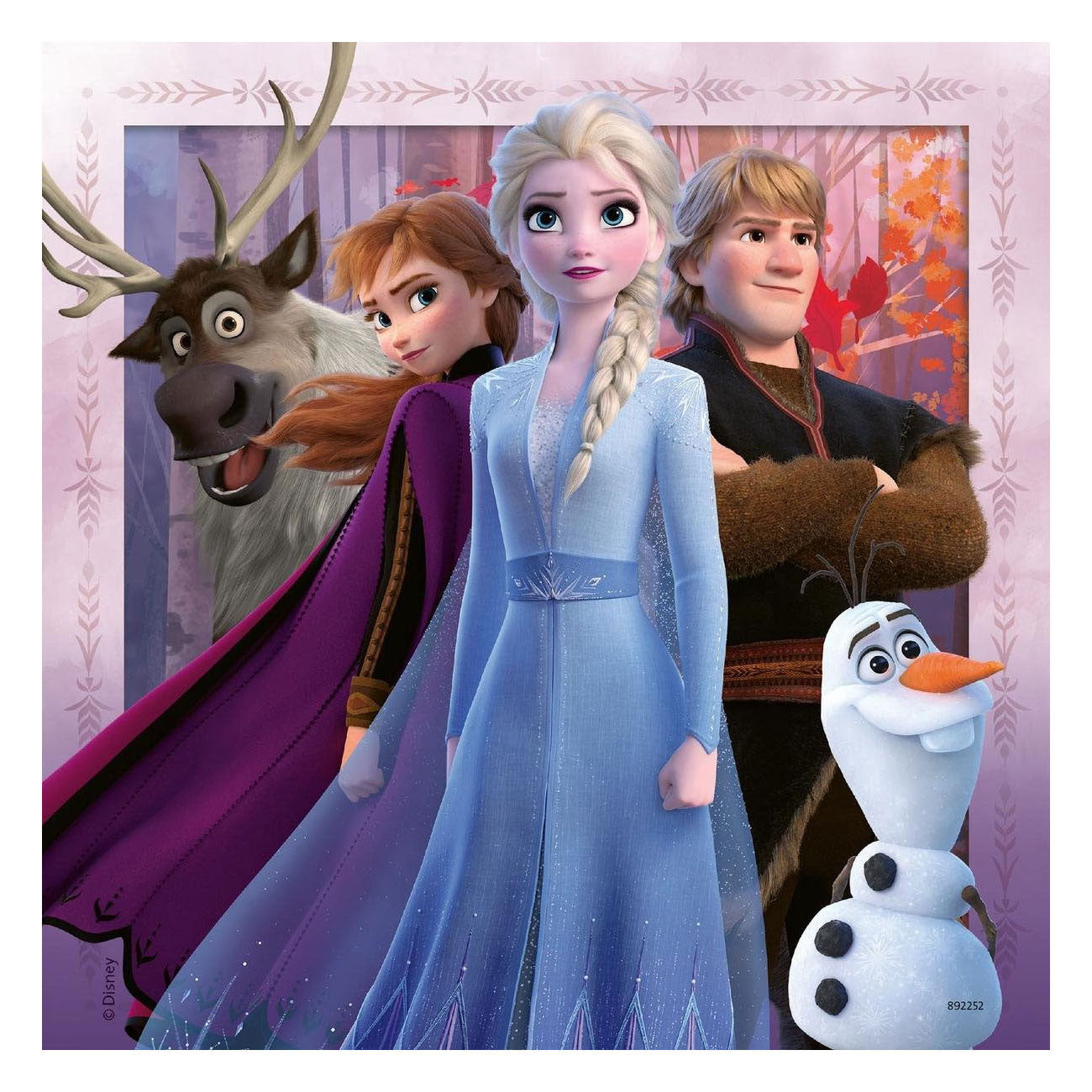 Ravensburger Puzzles Disney Frozen 2 – 3 x 49 Teile – Kinderpuzzle