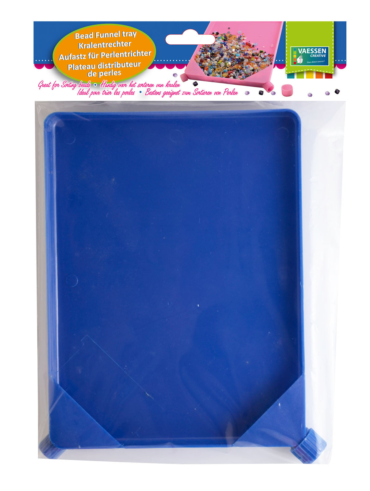 Vaessen creative • Perlentrichter blau