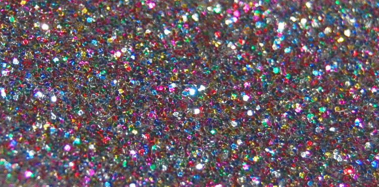 Vaessen creative • Hotfix-Glitzer-Transferblister 21 x 14,8 cm, mehrfarbig, dunkel