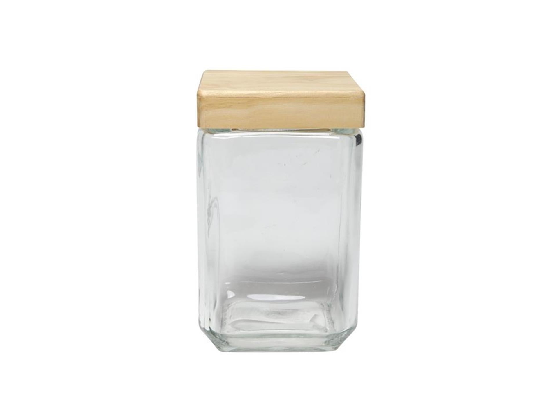 Vorratsglas für Küchenutensilien, Glas, 11 x 11 x 18,5 cm, 1,7 l