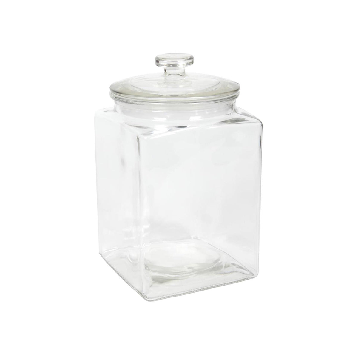 Vorratsglasknopf quadratisch ø14,4*23,8cm 3l | 3 Stück