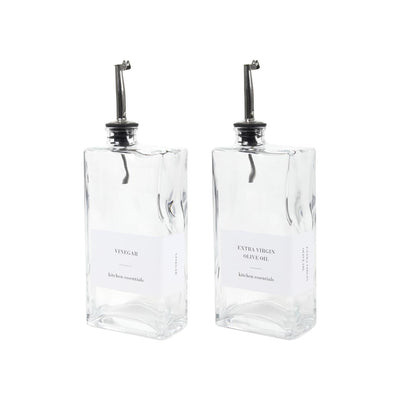 Öl- und Essigflaschen-Set, 2 Stück, XL, 500 ml