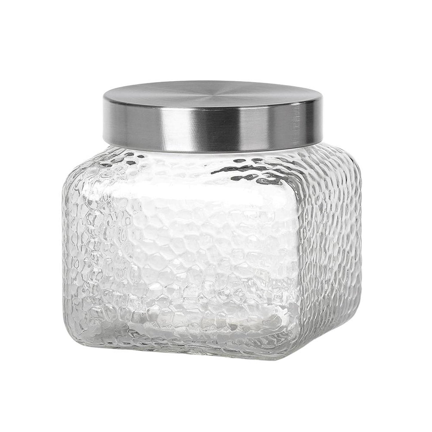 Vorratsglas für Küchenutensilien, Glas, quadratisch, 1350 ml