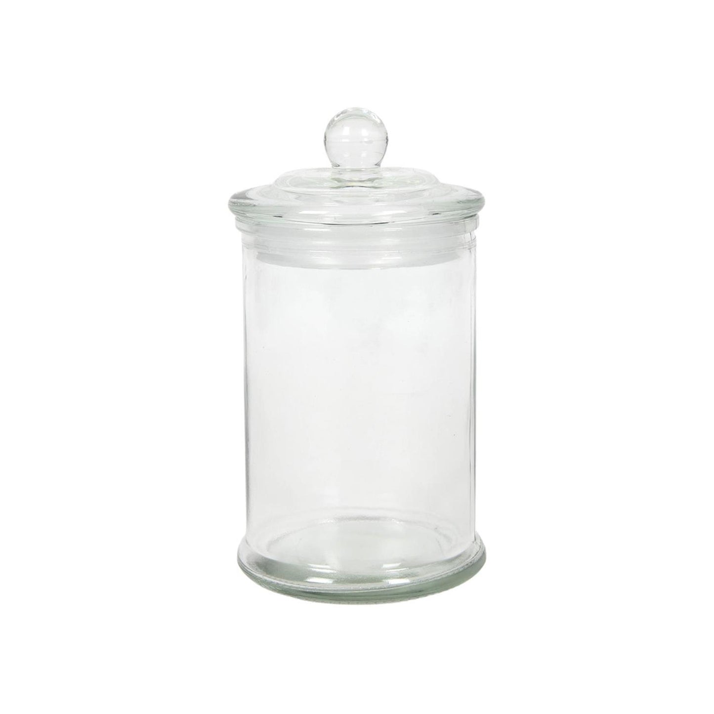 Vorratsglas-Glasknopf ø8x14,5cm