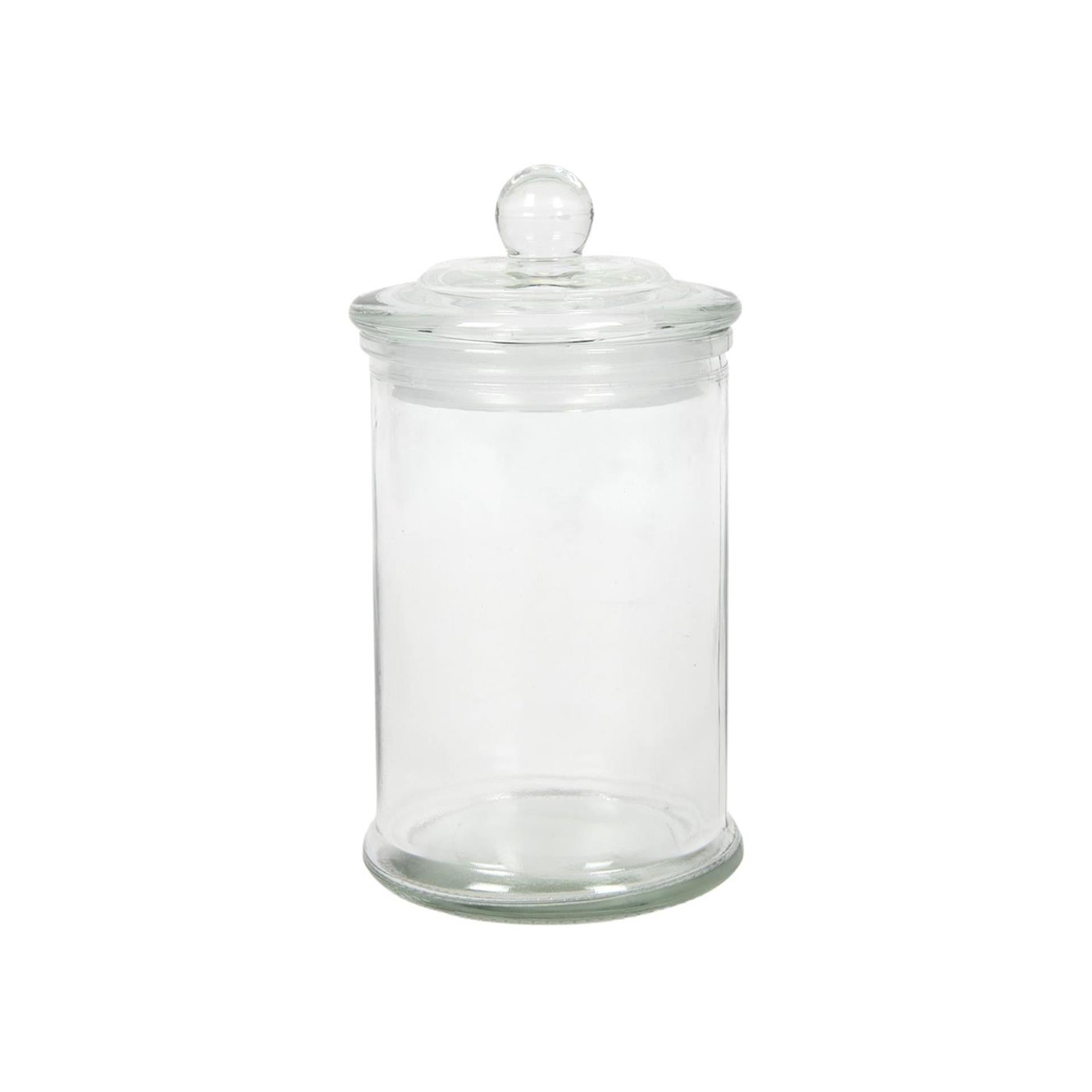 Vorratsglas-Glasknopf ø8x14,5cm
