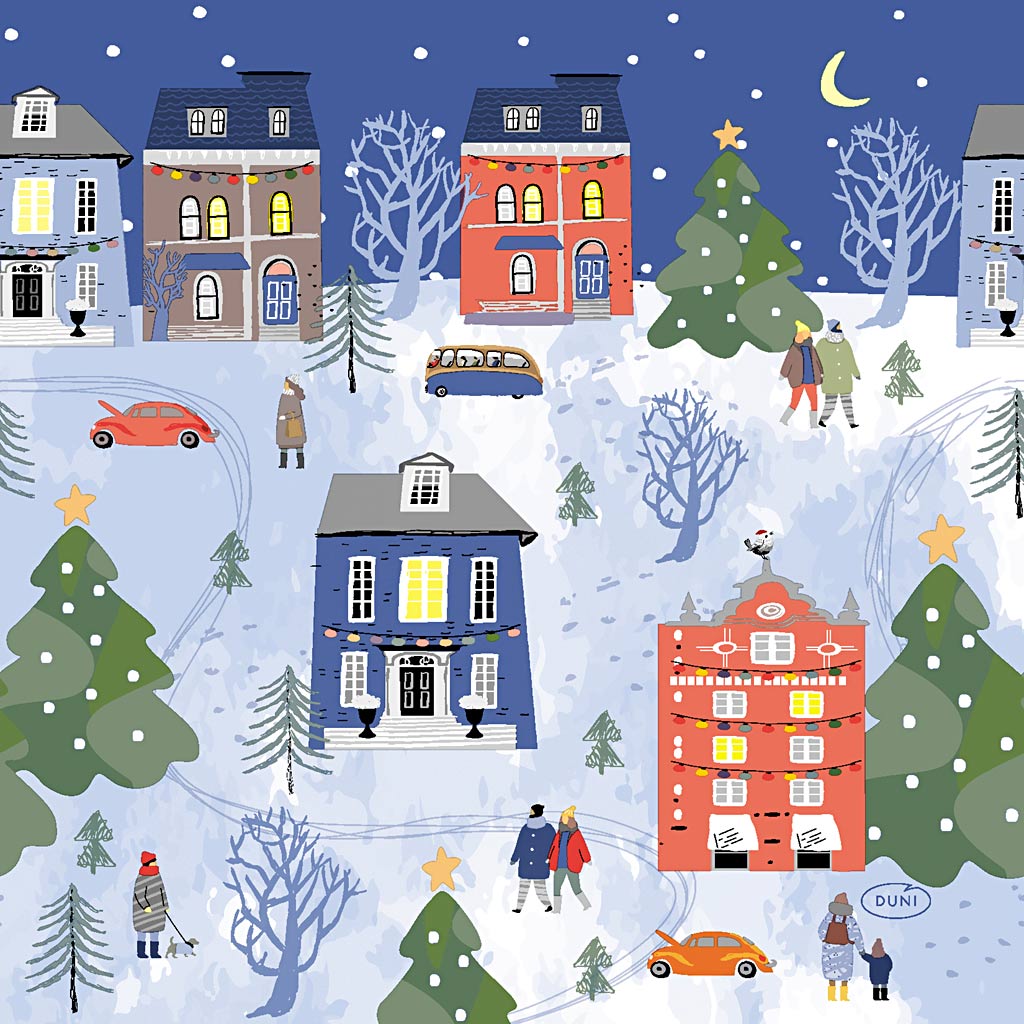 Https: www.cchobby.nl napkins-christmas-village-size-33x33-cm-20-piece-1-box