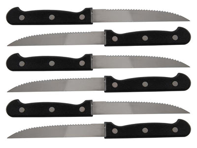 Küchenhelfer Steakmesserset 6-teilig 21,5 cm