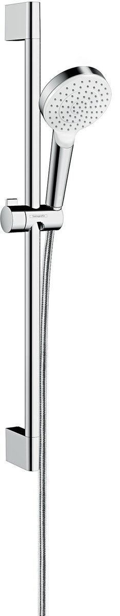 Hansgrohe Schiebestangenset 65 cm - 1 Strahlart - Chromweiß
