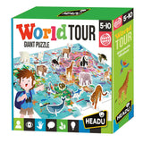 Headu Jigsaw Puzzle World mit 3D -Elementen, 108st. - afbeelding 1