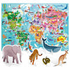 Headu Jigsaw Puzzle World mit 3D -Elementen, 108st.