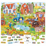 Headu Easy English 100 Words Farm, 108st. (UND) - afbeelding 2