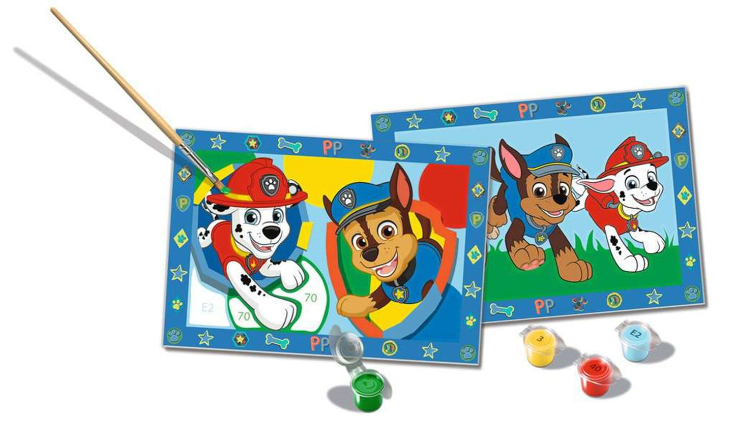 Ravensburger Creart Painting von Number Paw Patrol