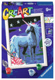 Ravensburger Kreart Painting von Nummer Magical Einhorn