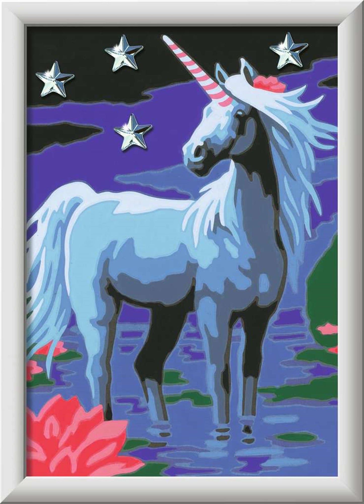Ravensburger Kreart Painting von Nummer Magical Einhorn