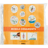 Blanko-Mobiles der Firma Creativ, D 12+15+18 cm, 300 gr, 20er Set 1 Box