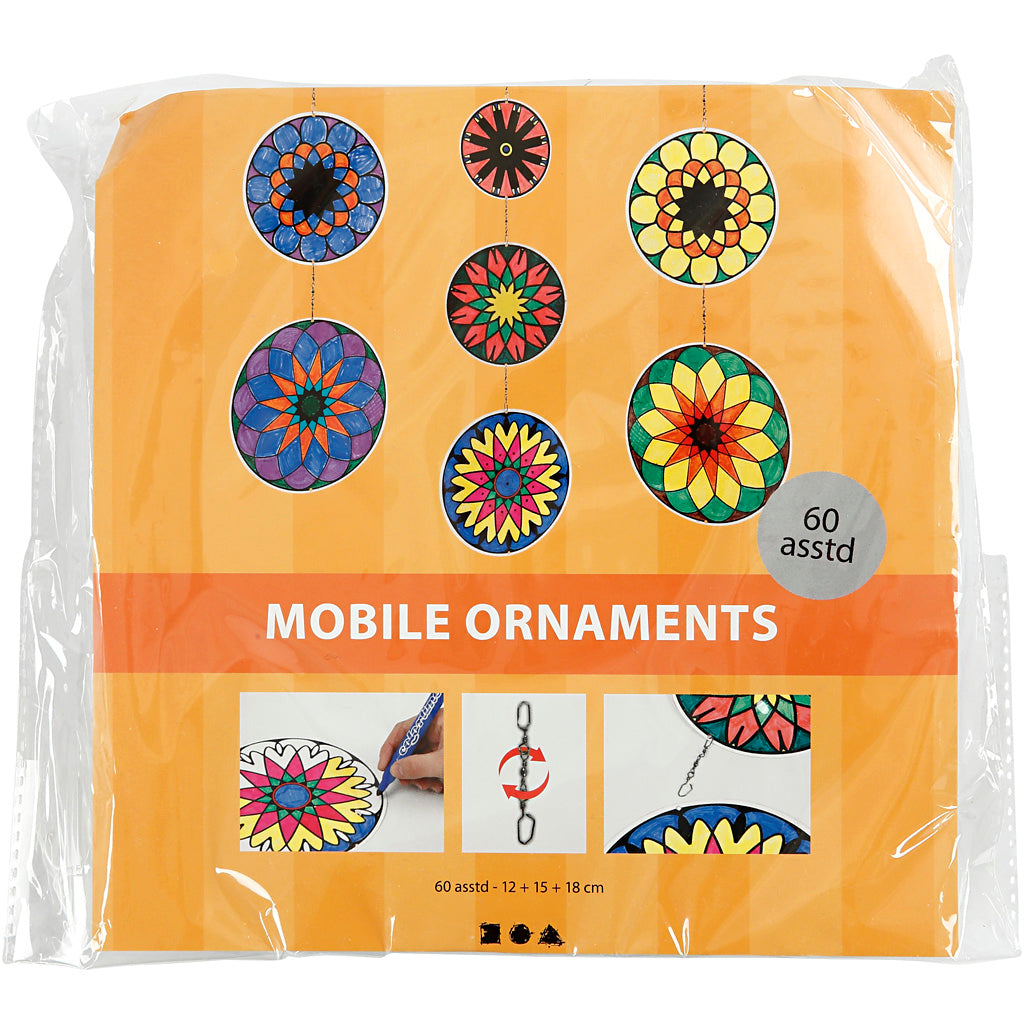Creativ Firmenmobiles mit Motiv, D 12+15+18 cm, 300 gr, 20er Set 1 Box