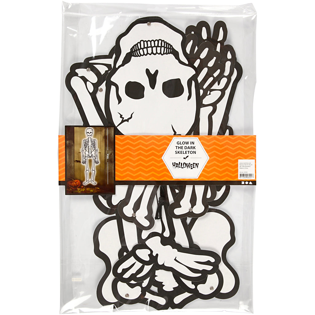 Creativ Firmenskelett, H: 120 cm, 300 g, weiß, 1 Stück