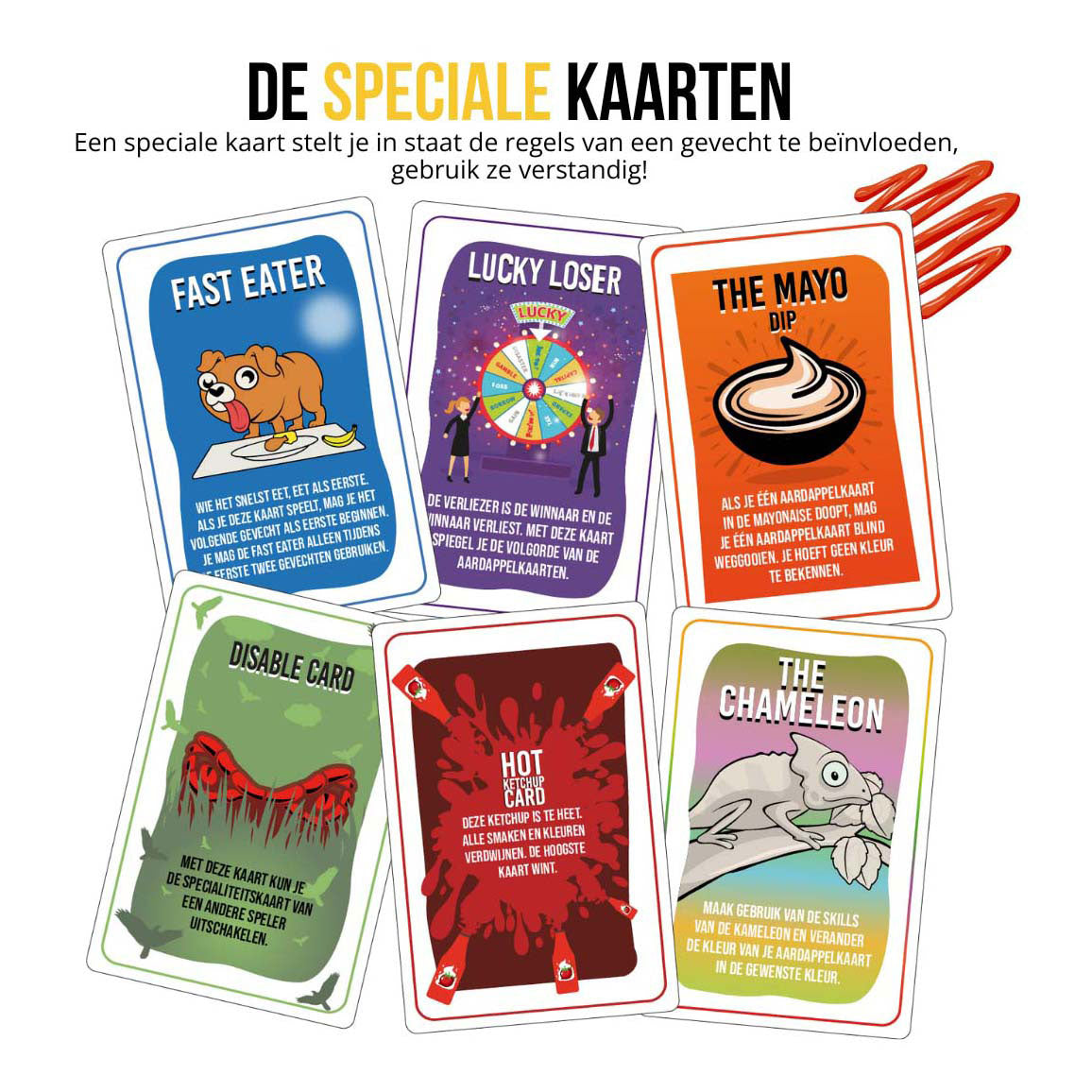 Gebratene Kartoffeln gebratene Kartoffeln Kartenspiel Original Edition (NL)