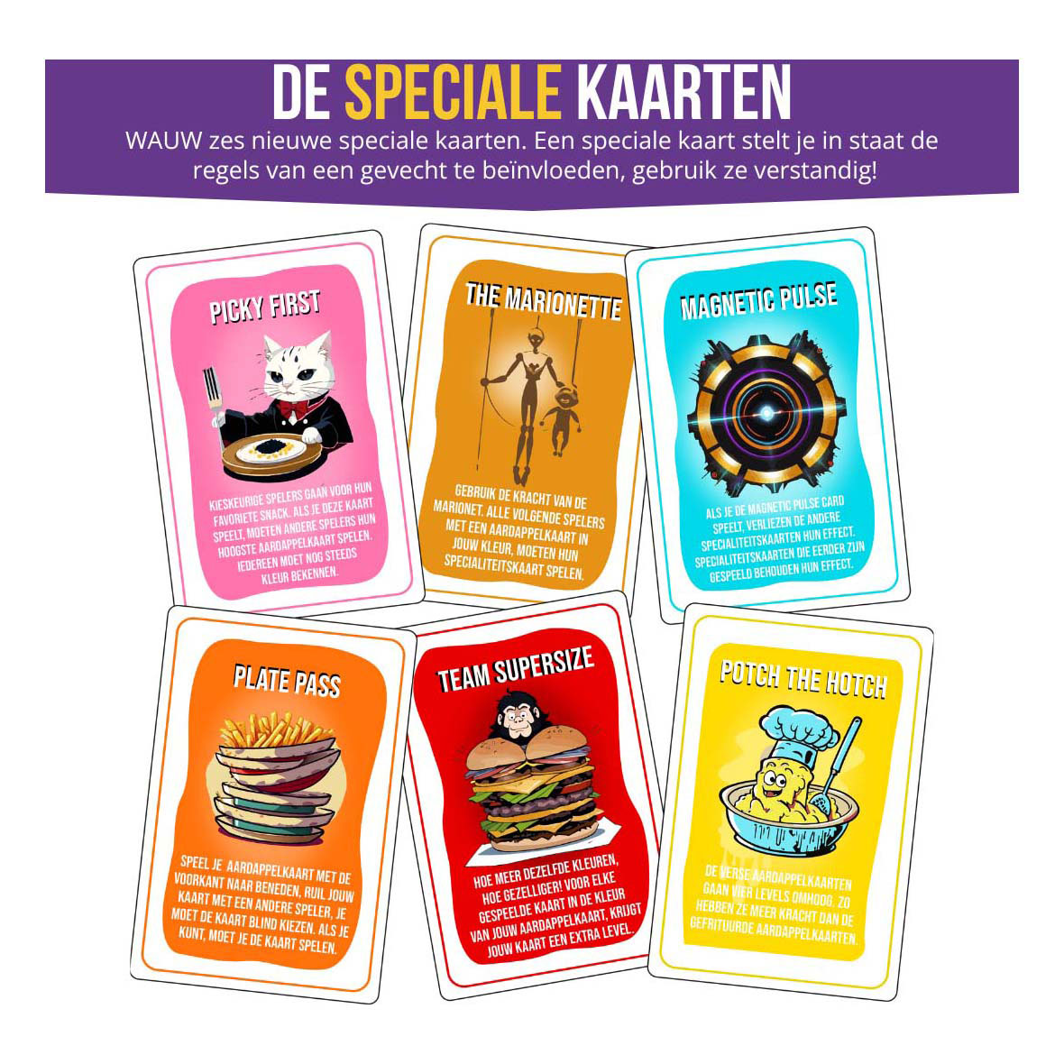 Gebratene Kartoffeln gebratene Kartoffeln Kartenspiel Fried Fried Edition (NL)