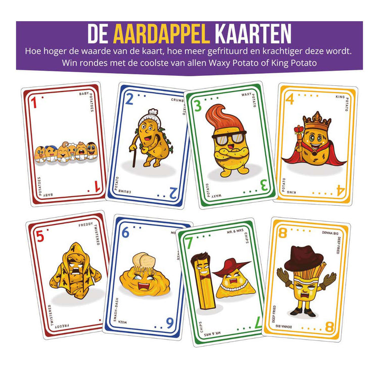 Gebratene Kartoffeln gebratene Kartoffeln Kartenspiel Fried Fried Edition (NL)