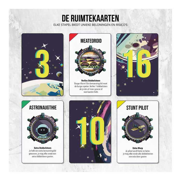 Gebratene Kartoffeln Astronaughies würfeln zum Mond (NL)