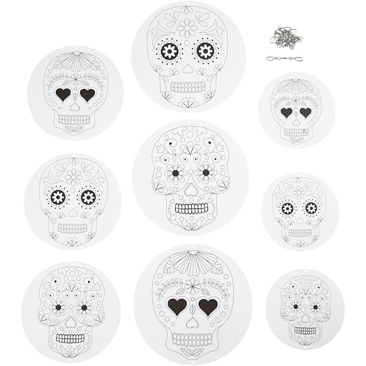 Creativ Firmenmobiles mit Motiv, D 12+15+18 cm, 300 gr, weiß, 3 Set 1 Box