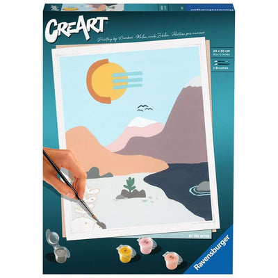 Ravensburger Creart Painting von Number By the River