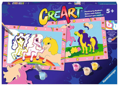Ravensburger Kreart Gemälde auf Song Jumping Ponys