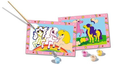 Ravensburger Kreart Gemälde auf Song Jumping Ponys