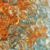 Markenlose Acryl-Diamantperlen, 4 mm, 17 g, sortiert