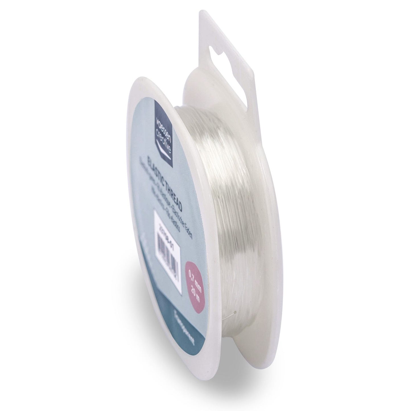 Vaessen creative • elastisches Garn transparent 0,7 mm