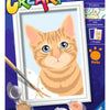 Ravensburger Kreart Gemälde auf Nummer Oranje Tabby