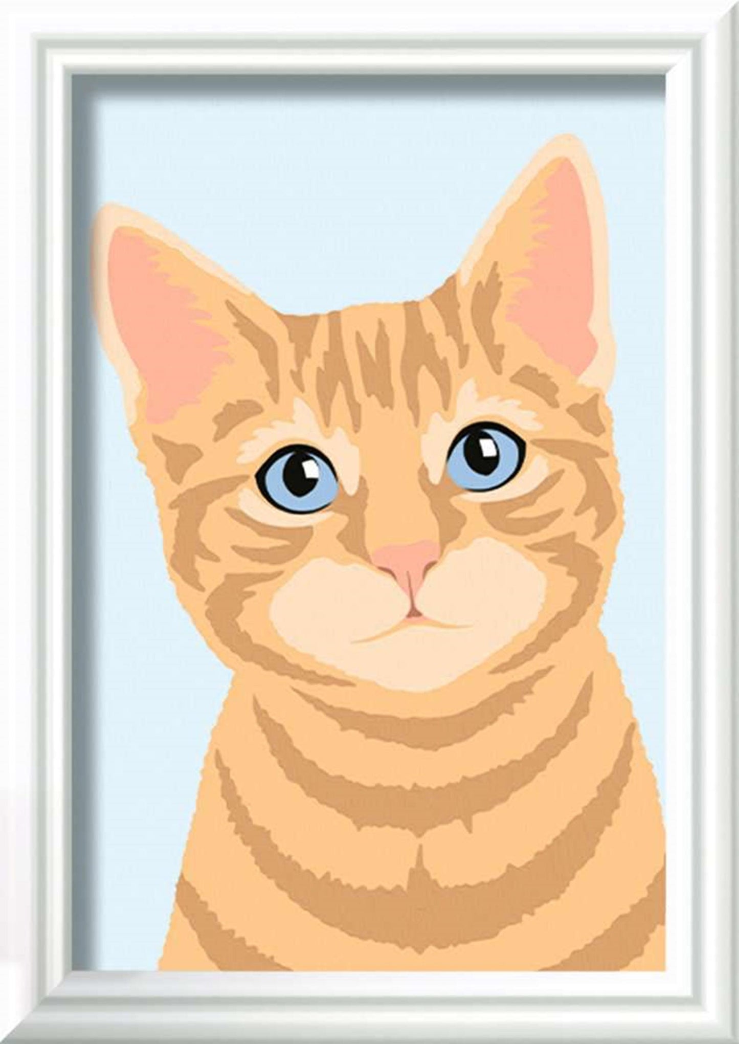 Ravensburger Kreart Gemälde auf Nummer Oranje Tabby