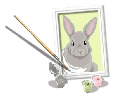 Ravensburger Kreart Gemälde auf Nummer Grau Kaninchen